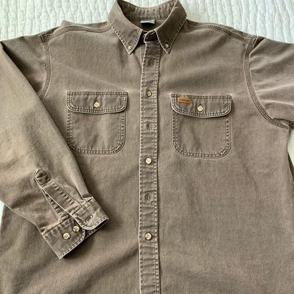 Carhartt Men’s Chamois button down - Picture 1 of 5